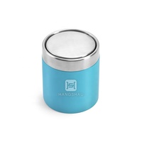 HANGSHAU Cuisine Bureau En Acier Inoxydable Couvercle Pivotant Bureau Mini Poubelle De Bureau Poubelle De Bureau Mini Table Poubelle Mini Poubelle