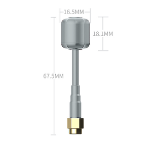 5.8GHz 3dBi RHCP/LHCP FPV Antenna SMA Connector With Low-Loss RG141 Cable 5100-5900MHz For FPV <b>Drone</b> & <b>RC</b> Helicopter - Product Image 2