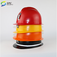 Protection de la tête Construction ABS plastique blanc Casque de travail pour mineur industriel Casque de sécurité pour l'exploitation minière à bord complet avec support de lampe