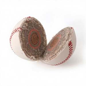 Pelota de Béisbol Oficial al por Mayor de Fábrica - Cubierta de Cuero Vacuno Premium (Núcleo 85% Lana) para Torneos, Recreación y Práctica - Product Image 6
