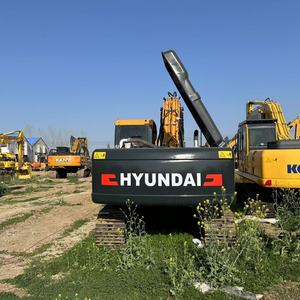Excavatrice sur chenilles Hyundai 225 d'occasion, 22,5 tonnes, d'origine coréenne, avec moteur et moteur électrique, puissance de 112 kW, excellent état - Product Image 5