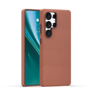 Funda Protectora Delgada para Teléfono Samsung <span class=keywords><strong>Galaxy</strong></span> S26 Ultra S25 S24, S25U Business, Textura de Cuero TPU, Suave, Antideslizante, Resistente a Impactos - Product Image 1