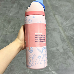 Botella <span class=keywords><strong>de</strong></span> Agua <span class=keywords><strong>de</strong></span> Acero Inoxidable con Logotipo Personalizado, Venta al Por Mayor, OEM, Vaso Térmico Aislado FreeSip, Proveedor <span class=keywords><strong>de</strong></span> Termos al Vacío con Color Personalizado - Product Image 5