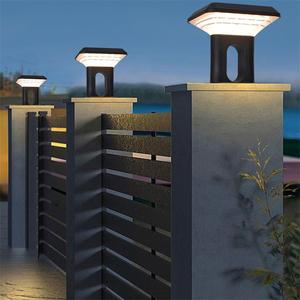 Đèn năng lượng mặt trời ngoài trời Vườn trang trí năng lượng mặt trời Powered trụ cột đèn LED ánh sáng cột - Product Image 6