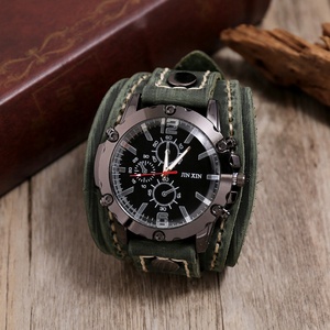 Hand-stitched Cowhide <b>Watch</b> Men's Leather Bracelet Mechanical <b>Watch</b> - Product Image 3