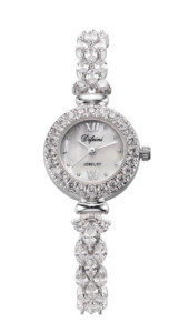 DIFEINI Diamant Luxe RVS Dameshorloge MIYOTA uurwerk 3ATM Waterdicht Analoog Wijzerplaat Nieuw Luxe Zirkoon - Product Image 5