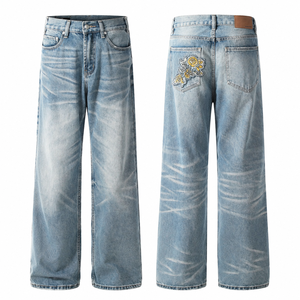 Jeans de Mezclilla Anchos UNISEX 2026 para Hombre y Mujer, Corte Holgado, Cintura Alta, Pantalones Rectos y Holgados - Product Image 2