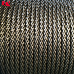 ブライトオイルスチールロープ電気ホイストウインチ固定バンドル鋼ケーブルリフティングスリングワイヤーロープ6*37スチールワイヤーロープ - Product Image 3