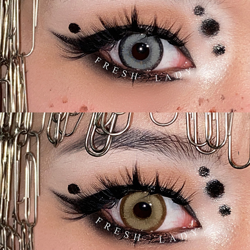 2022 Liangguo Fresh Lady X-Green Portal wholesale new fashion lens natural cosmetic soft colored contacts eye lens
