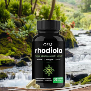 Капсулы родиолы розовой пищевого класса на заказ, капсулы с пищевыми добавками, производство OEM - Product Image 2