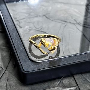 Personality Moon Snake Winding <b>Rings</b> for Women Men Gothic Hiphop Adjustable Opening Finger <b>Rings</b> Fashion Jewelry Accessories - Product Image 5