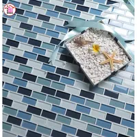 Mozaik cam karo/yüzme havuzu cam mozaik sanat mermer mozaik çini 30x30 doğal mermer aşk ev taş herhangi bir renk özelleştirmek