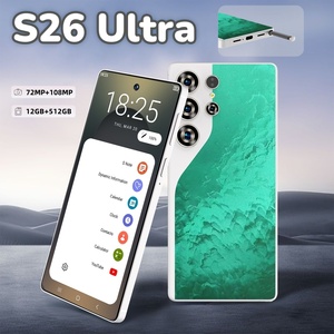 S26 kinh doanh điện thoại thông minh toàn cầu 5G Dual Sim 12 + 512G MTK Android 15 HD hiển thị 108mp phía sau máy ảnh CDMA LTE 8000mAh Octa Core - Product Image 3