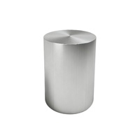 Tabouret en acier inoxydable, tabouret de bar robuste, chaises résistantes à l'usure et imperméables pour restaurant et bar, gain de place