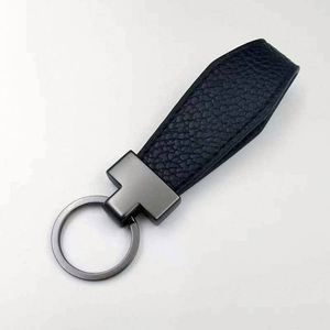 Customizable PU <b>Rope</b> Keychain Pendant Zinc Alloy Modern Art Durable High Quality Fashionable Car Key <b>Chain</b> for Car Household Use - Product Image 4