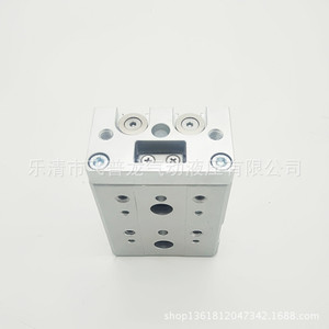 Guide linéaire série Mxs, corps en aluminium, type piston pneumatique, taille standard - Product Image 5