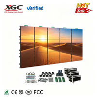 Mur vidéo LED géant pour scène 500x500mm intérieur/extérieur P2.976 HDR10 IP65 étanche, affichage de location à épissure sans soudure