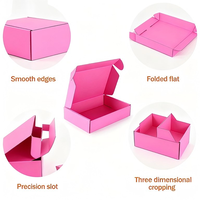 Boîtes d'emballage en carton ondulé personnalisées avec logo imprimé, boîtes d'expédition, boîtes cadeaux pliables en papier