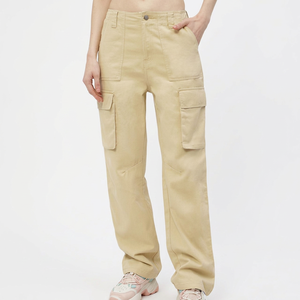 <span class=keywords><strong>Pantaloni</strong></span> Cargo da Donna in Stile Tattico con Cerniere Laterali e <span class=keywords><strong>Tasche</strong></span> Sicure, Abbigliamento Funzionale Leggero per la Primavera - Product Image 1