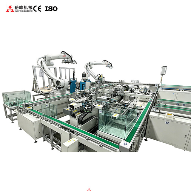 Aquarium Production Line Fully Automatic Intelligent Assembly Line for Large Medium Fish Tank Insulated Glass