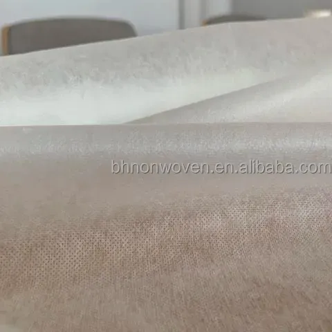 45g 20 degree cold Water Soluble PVA Non Woven Fabric Roll for Embroidery Stabilizer and Backing