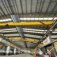 Pont roulant monopoutre électrique 6 tonnes certifié CE anti-collision pour la manutention de marchandises et le traitement de matériel