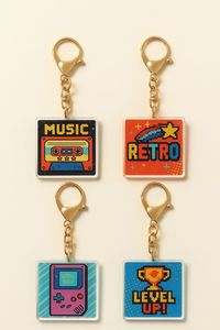 OEM ODM Acrylic <b>Keychains</b> <b>Personalized</b> Logo Double Side UV Printing Wholesale - Product Image 2