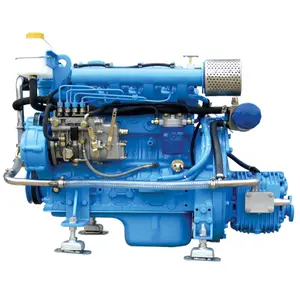 TDME-490 de motor marino diésel, caja de cambios TD025, 58HP