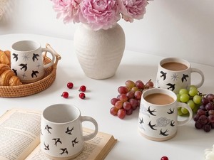 Tazza in Porcellana Nera Opaca e Blu per Casa e Ufficio, Tazze per Tè e <span class=keywords><strong>Caffè</strong></span>, Tazze in Ceramica Senza Manico Molto Richieste - Product Image 4