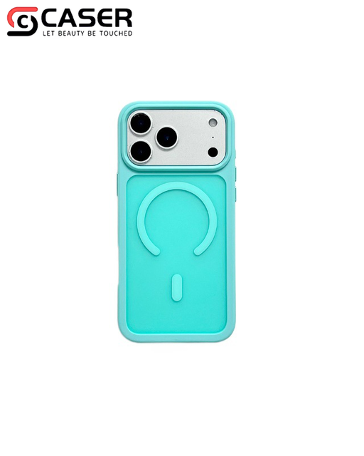 Korean Aesthetic Frosted Semi-Transparent Magnetic Wireless Charging Trendy Anti-Drop Phone Shell for Iphone18pm/18pro/17/16