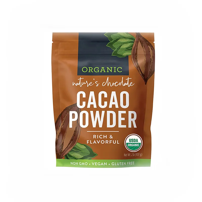 Polvere di cacao alcalinizzata naturale al cioccolato in polvere di cacao nero scuro marrone all'ingrosso