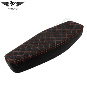 YHMOTO Motorcycle Rear Seat <b>Cushion</b> <b>Pad</b> 8cm Plush Square Tail Sitzbank for Simson S50 S51 Moped Motorrad Upgrade - Product Image 3