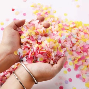 Coriandoli di Carta Biodegradabile a Forma di Cuori e Stelle da 2,5 cm, 1 kg, Ecologici per Feste di Pesce d'Aprile, Matrimoni, Scuole - Product Image 5