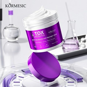 KORMESIC 500g Mascarilla Capilar Orgánica al por Mayor, Mascarilla Hidratante Anti-frizz, Reparación con Keratina, Crema Nutritiva para el Cabello - Product Image 1