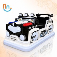 Joy2fun Voiture de course électrique à batterie pour enfants, avec lumières LED, pour parc d'attractions, type bumper car, pour une conduite amusante