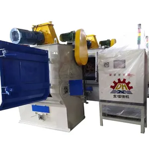 shot abrasive drum with automatic loader Best sell latest hot sale baton shot blasting machine