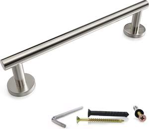 Set di ferramenta da bagno in acciaio inox a parete suso304 Set di accessori per il bagno portasciugamani - Product Image 1