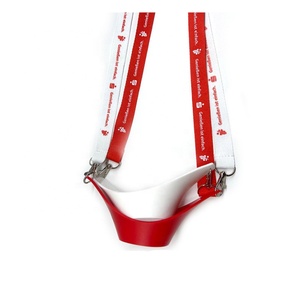 Factory Price Custom Printed Hand Free Wine Glass Cup Holder Neck Strap