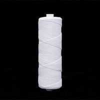 Mèches de bougie en coton naturel tressé, en bobine, cylindriques, pour la fabrication de bougies maison DIY à base de cire de paraffine, de soja et de cire d'abeille