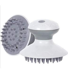 Benutzer definiertes Logo Schnur loses elektrisches Handkopf <span class=keywords><strong>massage</strong></span> gerät 3 Geschwindigkeiten Vibrieren mit Silikonknoten-Kopfhaut <span class=keywords><strong>massage</strong></span> gerät - Product Image 3