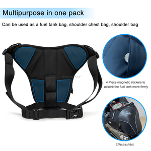 LAICOBEAR tas kaki sepeda motor, paket minyak wadah keras keamanan Motocross tahan air multifungsi - Product Image 5