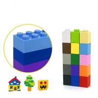 3005 ladrillos 1X1 piezas de bricolaje bloques de construcción piezas MOC piezas molde conector de plástico