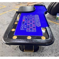 Table de jeu de divertissement de table de roulette de luxe professionnelle YH Blue
