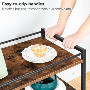 Étagère <span class=keywords><strong>de</strong></span> cuisine mobile avec casier à vin et porte-verre <span class=keywords><strong>Chariot</strong></span> <span class=keywords><strong>de</strong></span> bar en acier inoxydable-Personnalisation <span class=keywords><strong>Amazon</strong></span> - Product Image 5