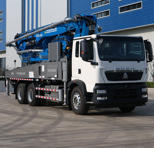 JIUHE Precio de Fábrica Camión Bomba de Concreto Móvil de 30m 38m 52m 58m 62m 70m - Product Image 6