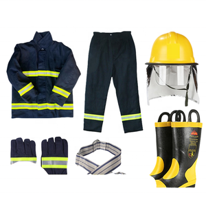 Vêtements de <span class=keywords><strong>pompiers</strong></span> fabriqués en Chine Costume de lutte contre l'incendie en aramide - Product Image 3