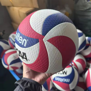 Balón de Voleibol Molten de Alta Calidad, Balón de Voleibol Personalizado de Cuero PU para Juego, Tamaño Oficial 5 - Product Image 3