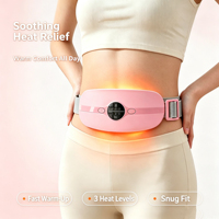 Cinturón Eléctrico USB con Calefacción, 3 Temperaturas Ajustables, Cinturón Térmico Portátil para Aliviar el Dolor Menstrual en Mujeres, Compatible con OEM y ODM