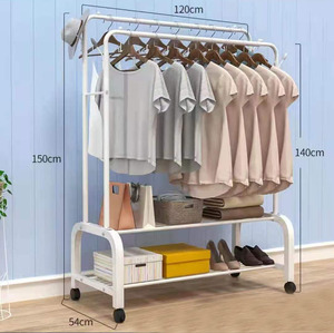 Móc treo mũ áo, giá để giày đứng sàn bằng kim loại, giá phơi quần áo, giá trưng bày quần áo - khuyến mãi nóng - Product Image 2