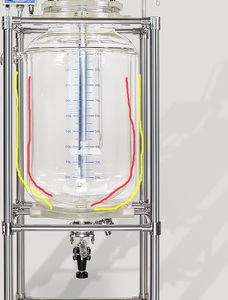 Laboratuvar Rotovap Cam Ekipmanları Döner Evaporatör Şişesi 1 2 3 5 10 20 30 50 Litre Boyutlarında - Product Image 4